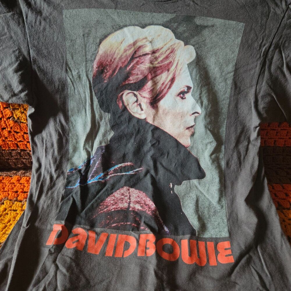 David Bowie Low album (1977) cover Men's Grey T-shirt